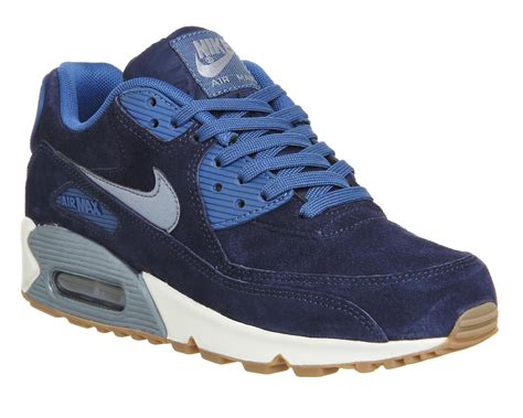 nike air max 90 suede blauw|air max 90 shoes.